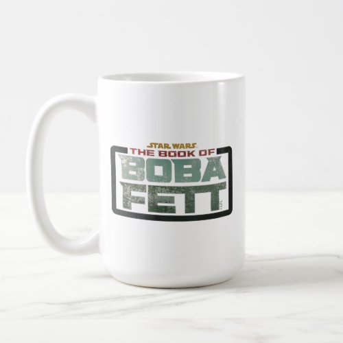 The Book of Boba Fett  Official Logo Coffee Mug