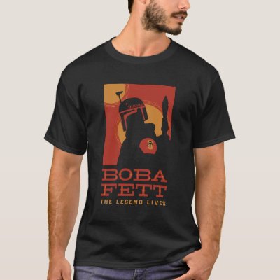 The Book of Boba Fett | Retro Boba Fett Outline T-Shirt