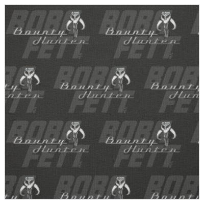 The Book of Boba Fett | Retro Bounty Hunter Badge Fabric