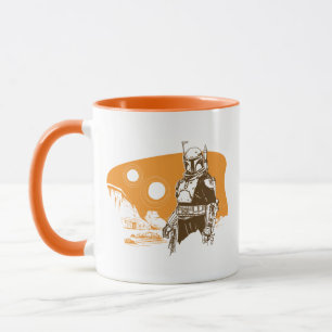 The Book of Boba Fett   Retro Tatooine Vista Mug