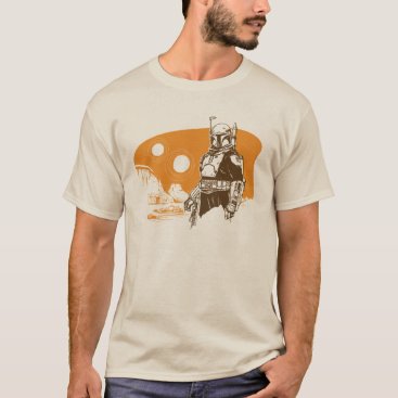 The Book of Boba Fett | Retro Tatooine Vista T-Shirt