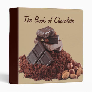 The Book of Chocolate Best Recipes Cookbook 3 Ring Binder