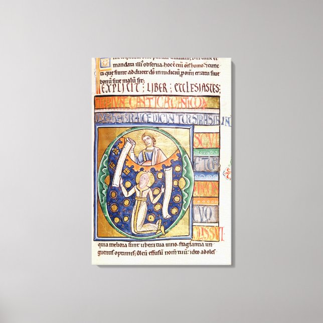 The Book of Ecclesiastes Canvas Print (Front)