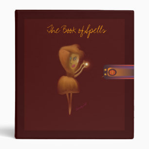 The Book of Spells 3 Ring Binder