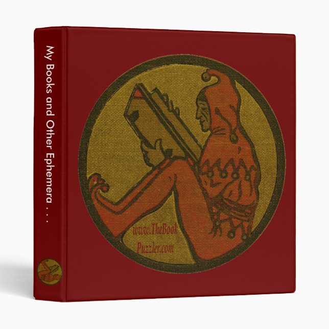 The Book Puzzler Binder (Front/Spine)