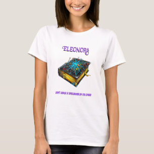 The Book’s Revenge Spellbook Magic Curse Poem T-Shirt