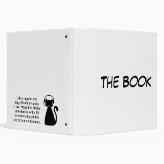 The Book: Stage Manager Catnip Binder