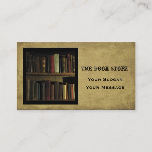 The Book Store- Business Card (Front)