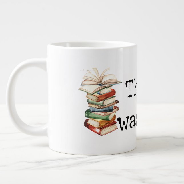 The Book Was Better Reader Mug (Left)