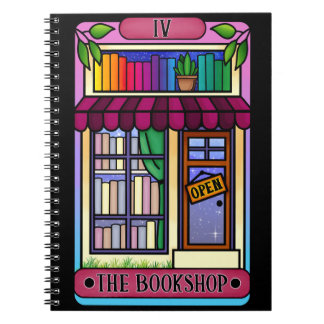 The bookshop tarot notebook