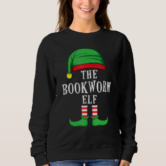 The Bookworm Elf Christmas Family Matching Group X Sweatshirt