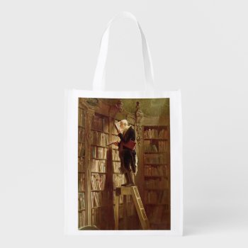 The Bookworm Grocery Bag by ThinxShop at Zazzle