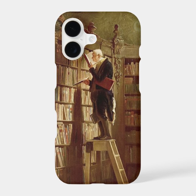 The Bookworm Iphone Case (Back)