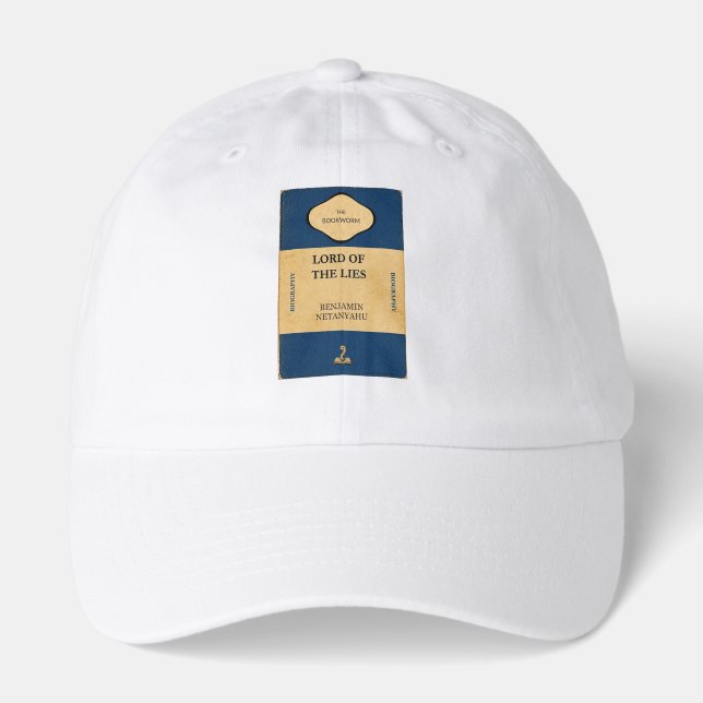 The Bookworm Personalized Biography Hat (Front)