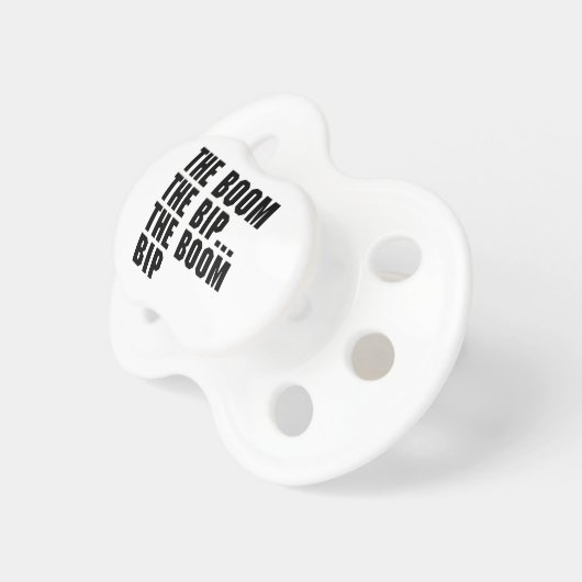 The Boom Bip Pacifier (Front Right)