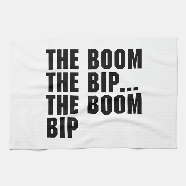 The Boom Bip Towel (Horizontal)