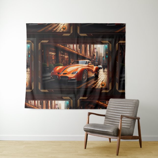The Boomerang RTZ Sports Coupe Tapestry (In Situ (Horizontal))