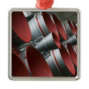 The boosters of the Soyuz TMA-14 spacecraft 3 Metal Ornament