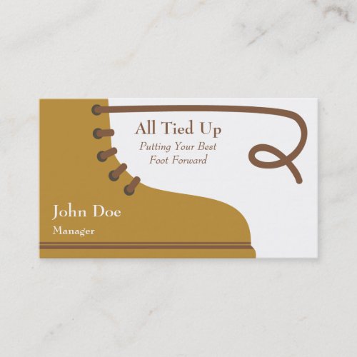 The Boot Business Card