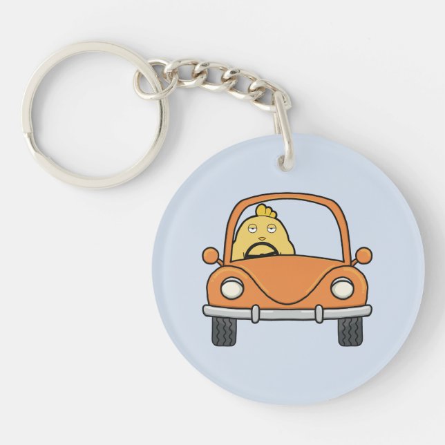 The Bored Driver Keychain (Front)