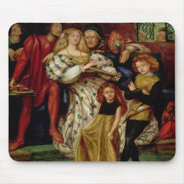 The Borgia Family, 1863 Mouse Pad (Front)