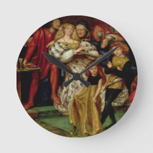 The Borgia Family, 1863 Round Clock