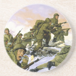 The Borinqueneers by Dominic D'Andrea Drink Coaster