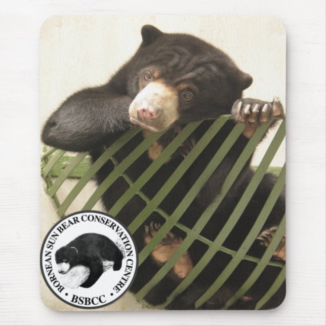 The Bornean Sun Bear Conservation Centre Mouse Pad (Front)