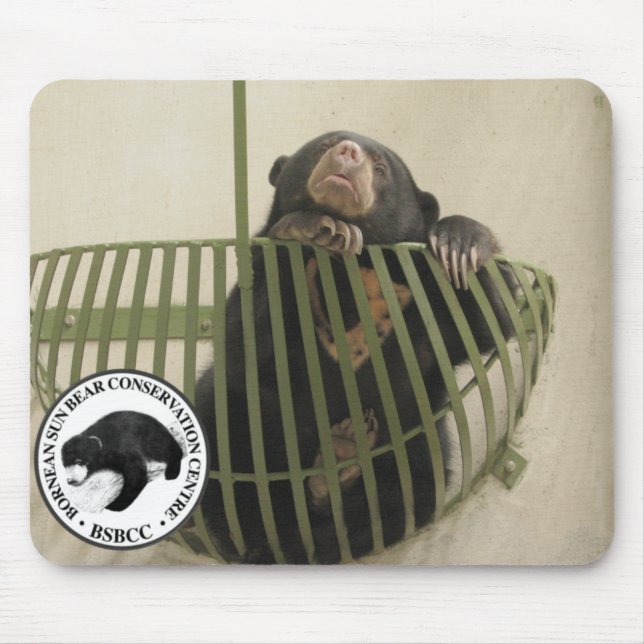 The Bornean Sun Bear Conservation Centre Mouse Pad (Front)