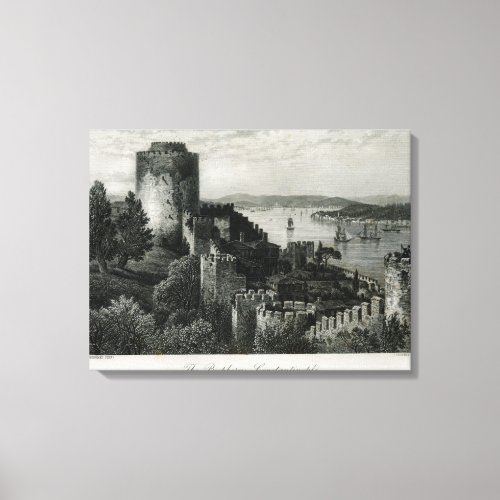 The Bosphorus Constantinople Canvas Print