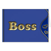 The Boss (Front Horizontal)