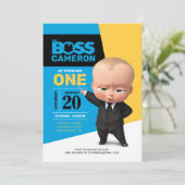 The Boss Baby Birthday Invitation (Standing Front)