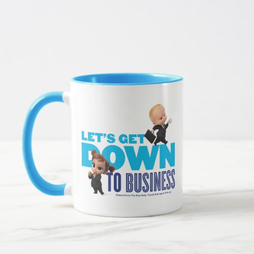 The Boss Baby Family Business  Down To Business Mug