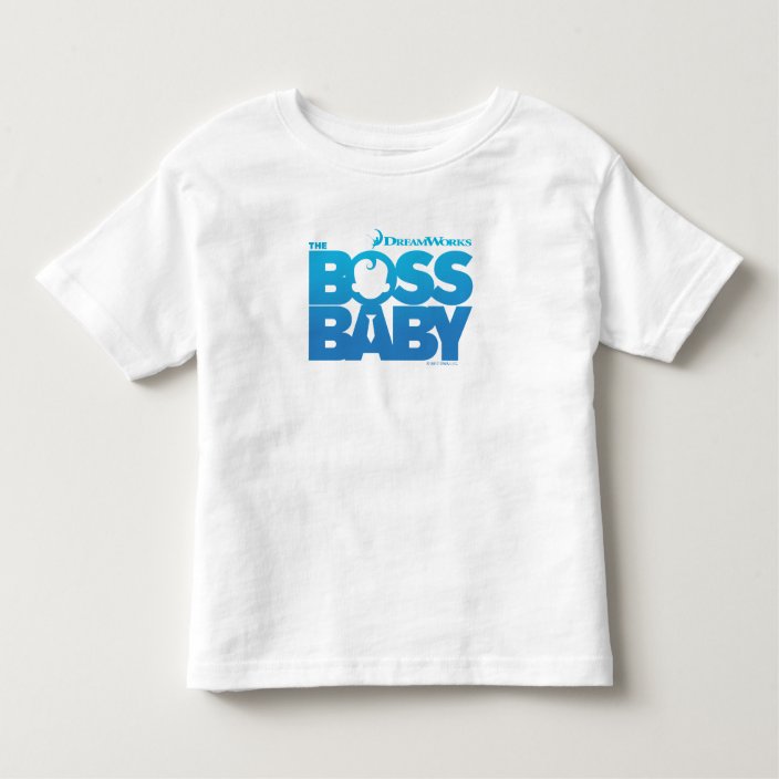 The Boss Baby Logo Toddler T Shirt Zazzle Com