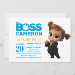 Boss Baby Girl Birthday Invitation < Birthday Invitation Templates