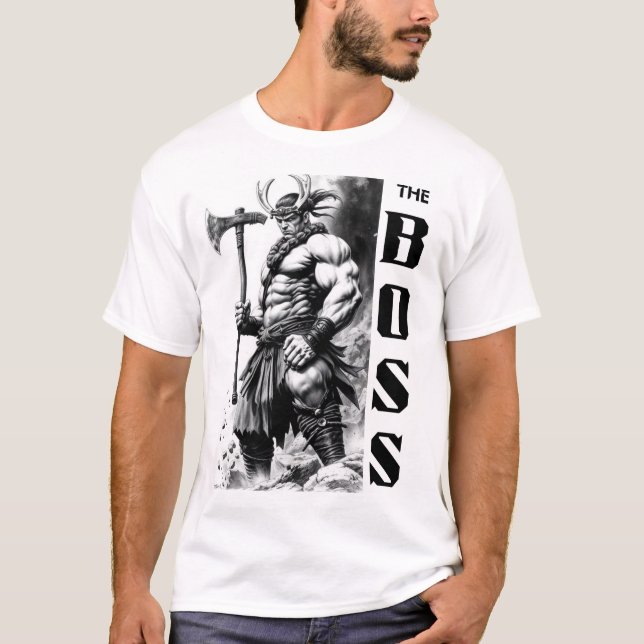The Boss Bodybuilding T-Shirt (Front)