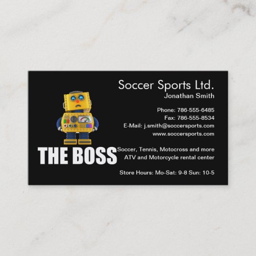 The Boss Business Card