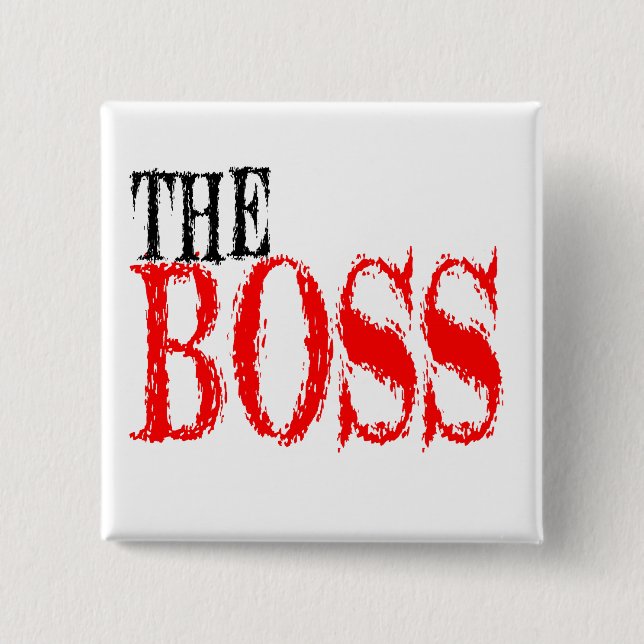 The Boss Button (Front)