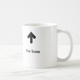 the boss coffee mug
