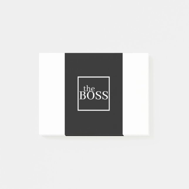 The Boss Designerwears Post-it Notes (Front)