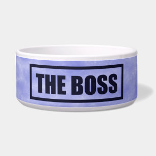 THE BOSS Dog Bowl