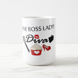 The Boss Lady Coffee mug ''New" DIVA
