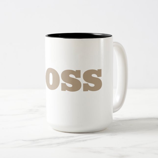 The Boss Mug (Front Right)