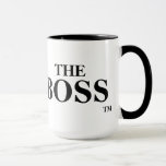 The Boss Trademark Tm Trademark Mug at Zazzle