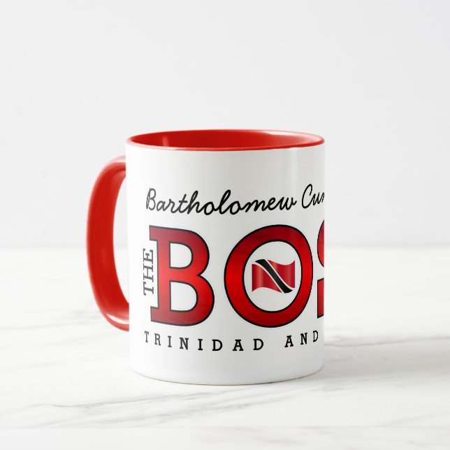 The Boss Trinidad & Tobago Mug (Front Left)