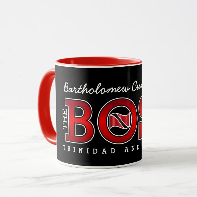 The Boss Trinidad & Tobago Mug (Front Left)