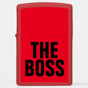 THE BOSS ZIPPO LIGHTERS