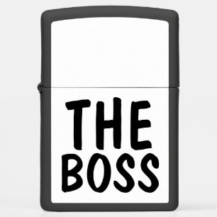 THE BOSS ZIPPO LIGHTERS