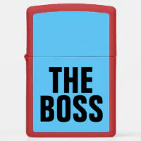 THE BOSS ZIPPO LIGHTERS