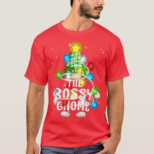 The Bossy Gnome Christmas Matching Family Shirt